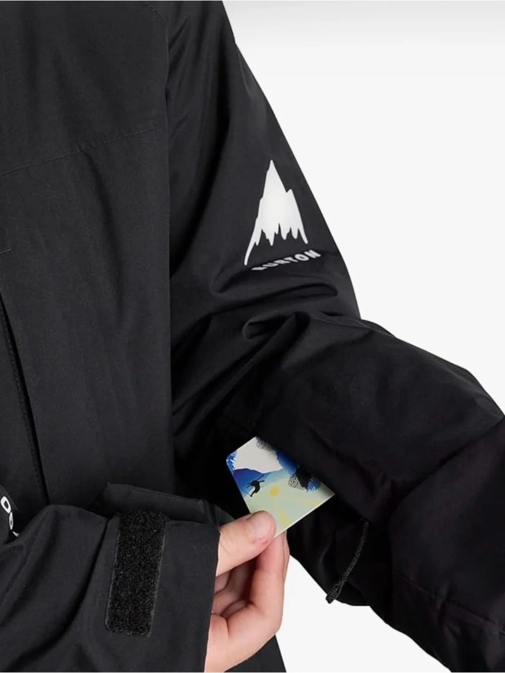 Burton‎ Kids' Black Waterproof Hooded Jacket